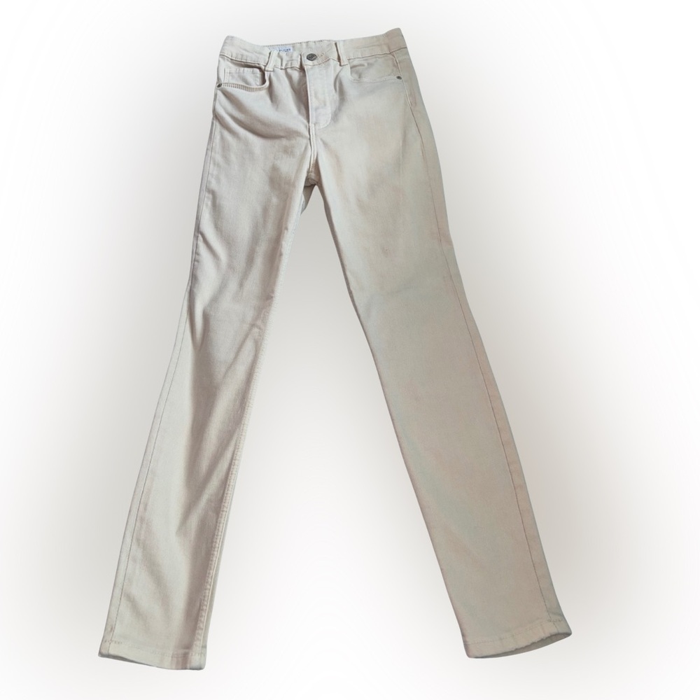 Zara Sculpt Ankle Skinny Jeans NWT size 6 (38) Light Cream / Beige - Picture 3 of 8